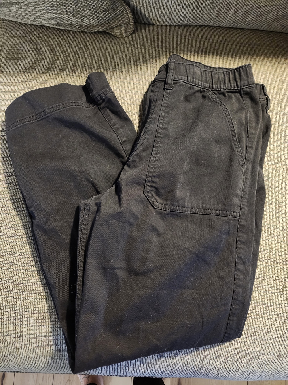 American Eagle Outfitters Women's Black Wide Leg Pants